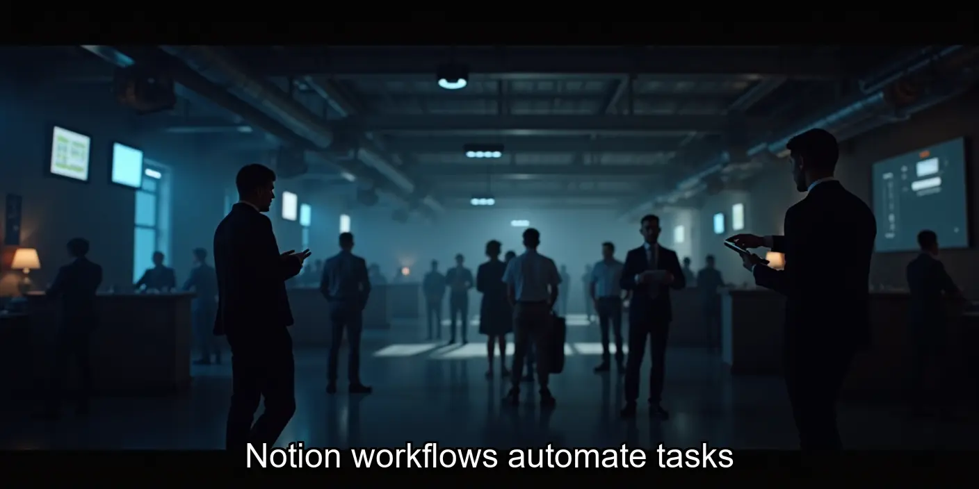 Automating Repetitive Tasks with Notion’s Workflows