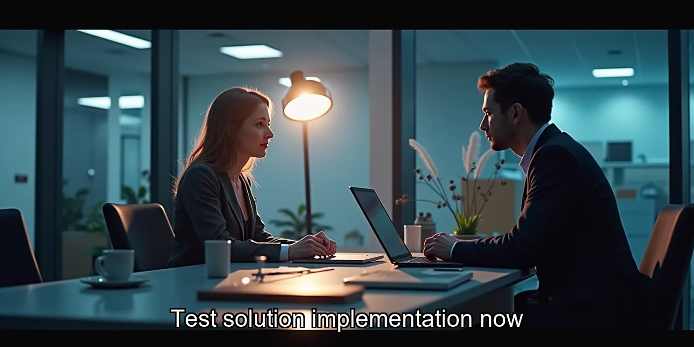 Step 3: Test and Implement Your Chosen Solution