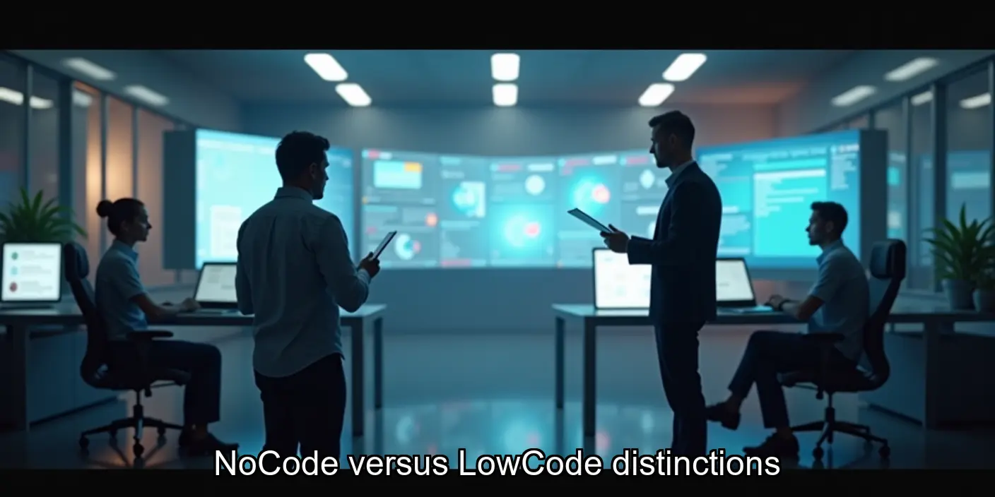 Understanding the Core Differences: No-Code vs. Low-Code